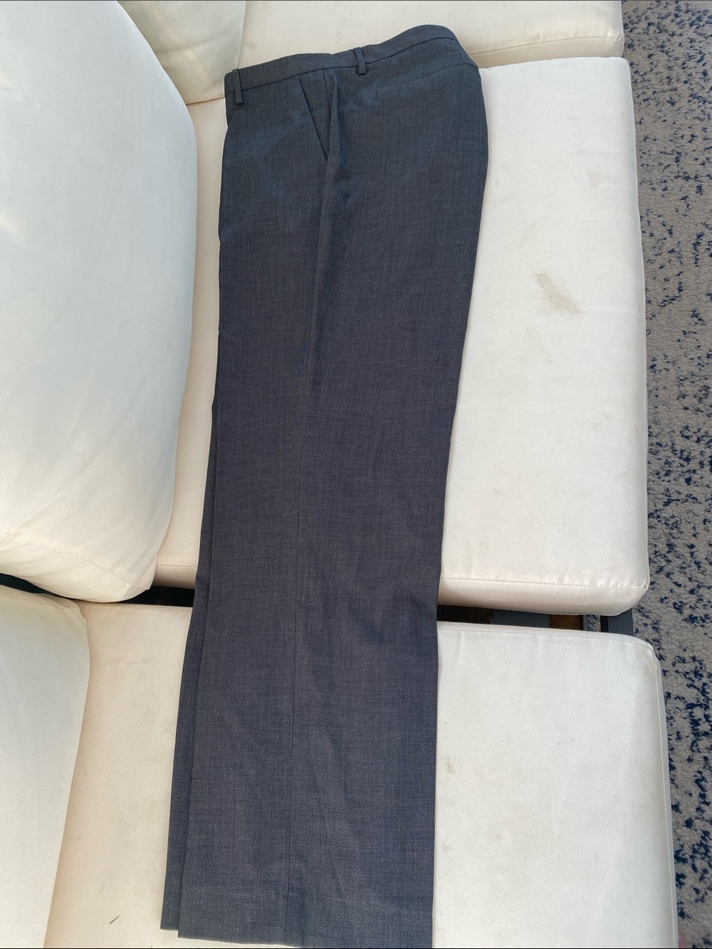 Calvin Klein Men's Dark Charcoal Dress Pants
